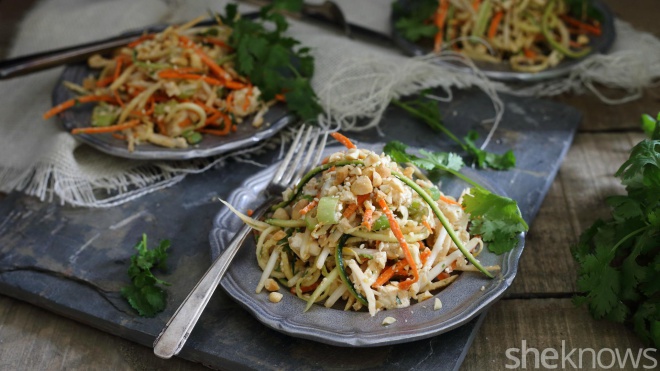 vegetable noodle pad thai